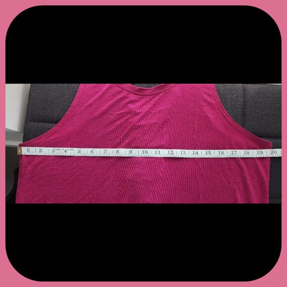 MNY Performance || Fuschia Workout Top (SIZE L) - Picture 7 of 7